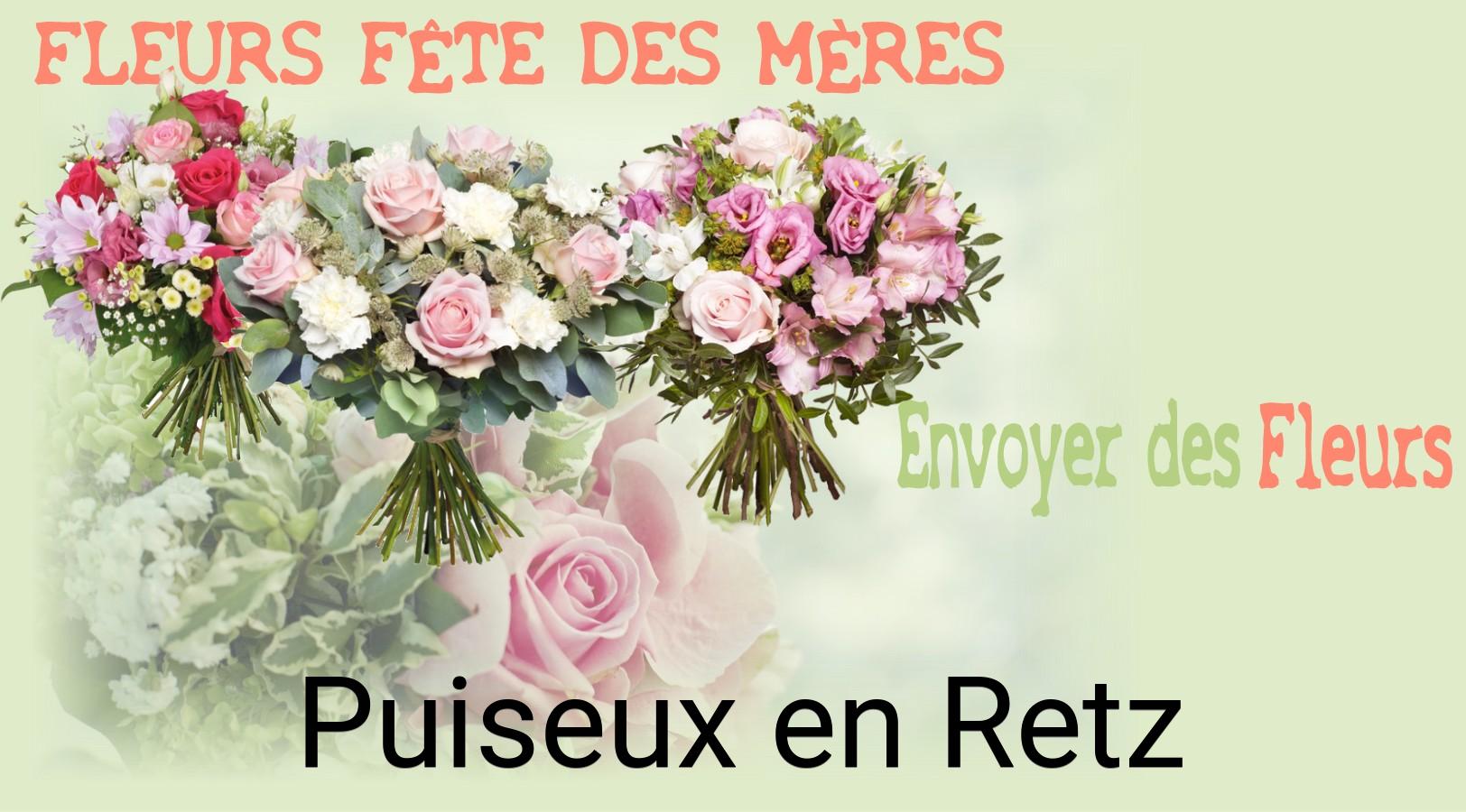 Bouquet de Fête des Mères livré à Puiseux-en-Retz